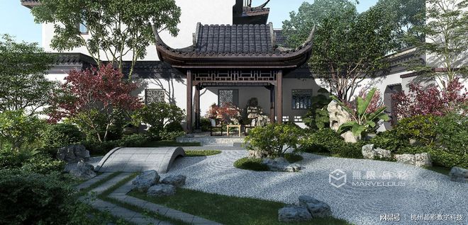杭J9九游州建筑效果图制作公司哪家好(图3)