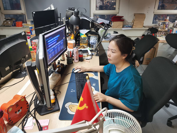 沉稳细致J9九游耐心把控细节!第二届全国职业技能大赛建筑信息模型技术项目金牌得主陈冬梅的故事(图2)